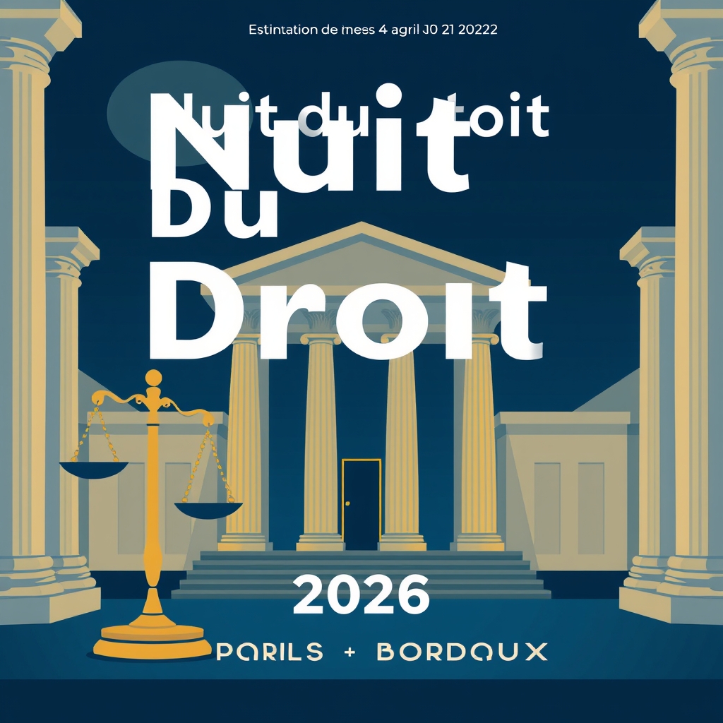 Nuit du Droit 2026 — ENM Paris & Bordeaux