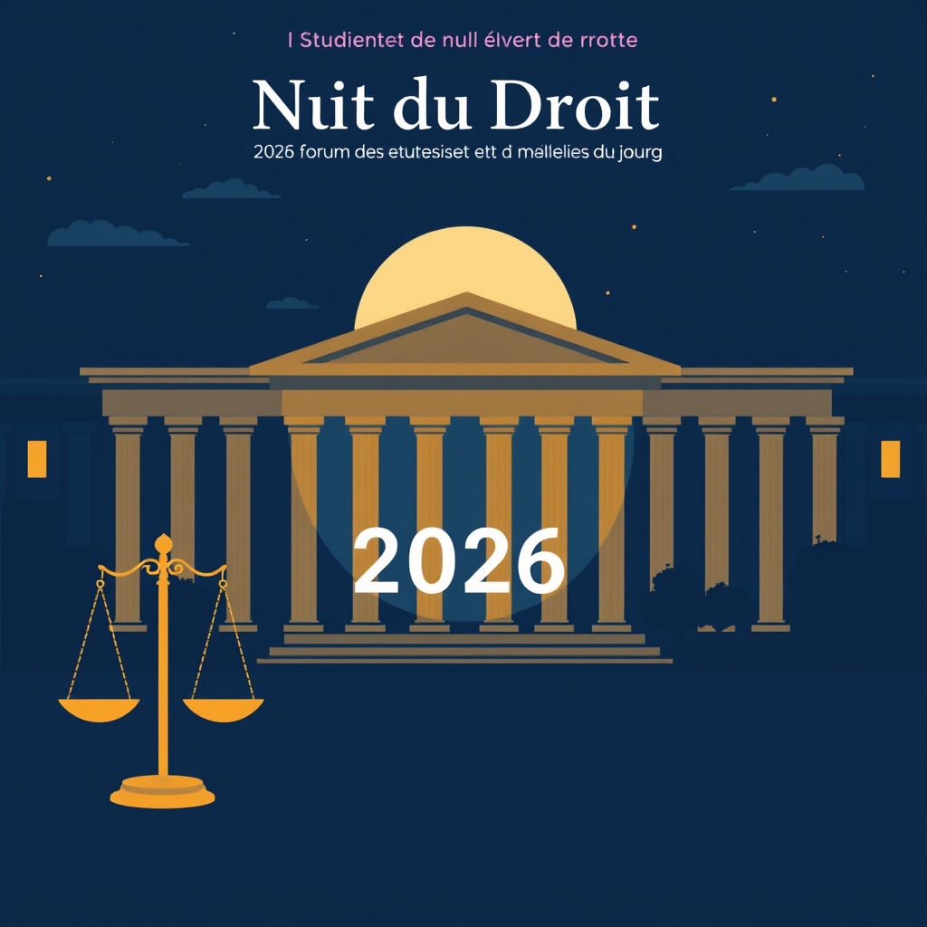 Nuit du Droit 2026 — forum des études et métiers du droit