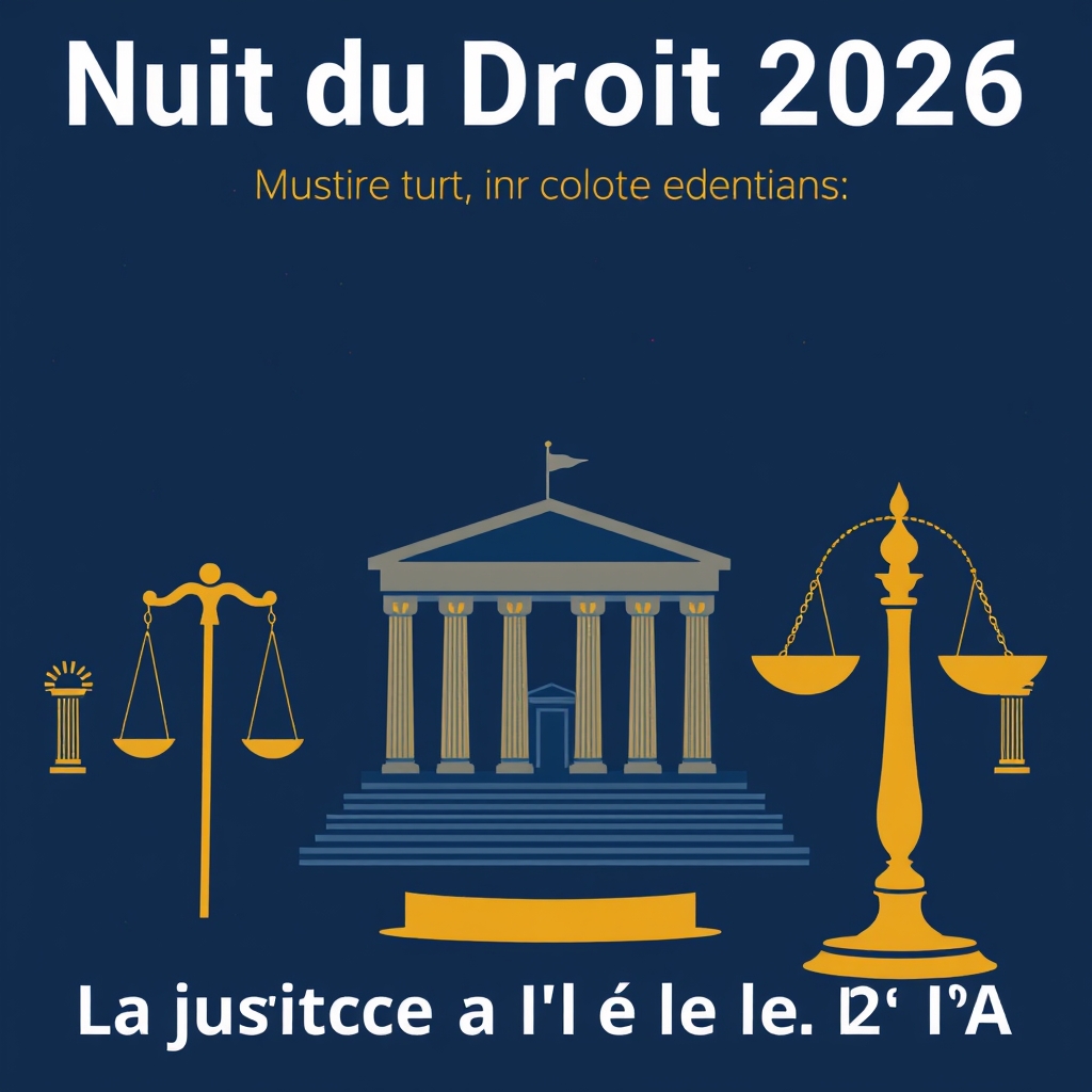 Nuit du Droit 2026 — La justice à l’ère de l’IA