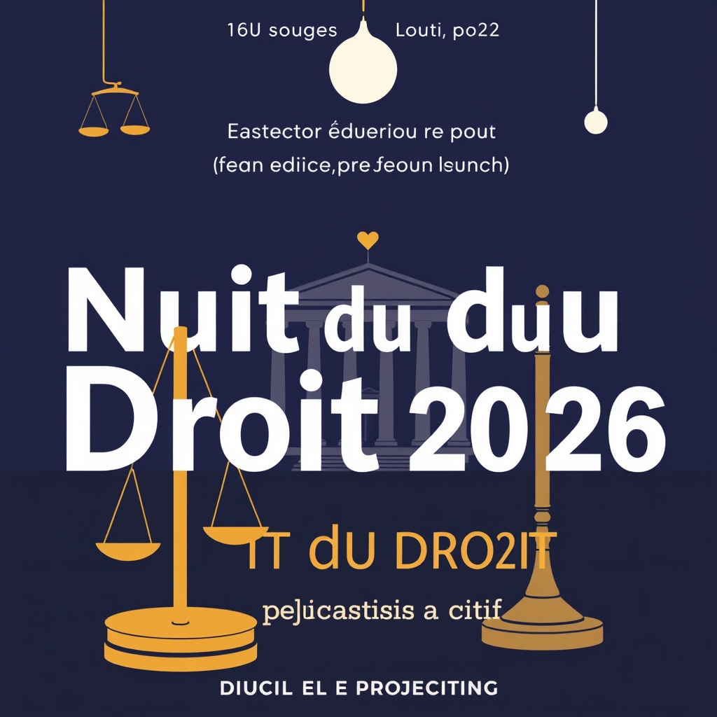Nuit du Droit 2026 — procès d’assises fictif