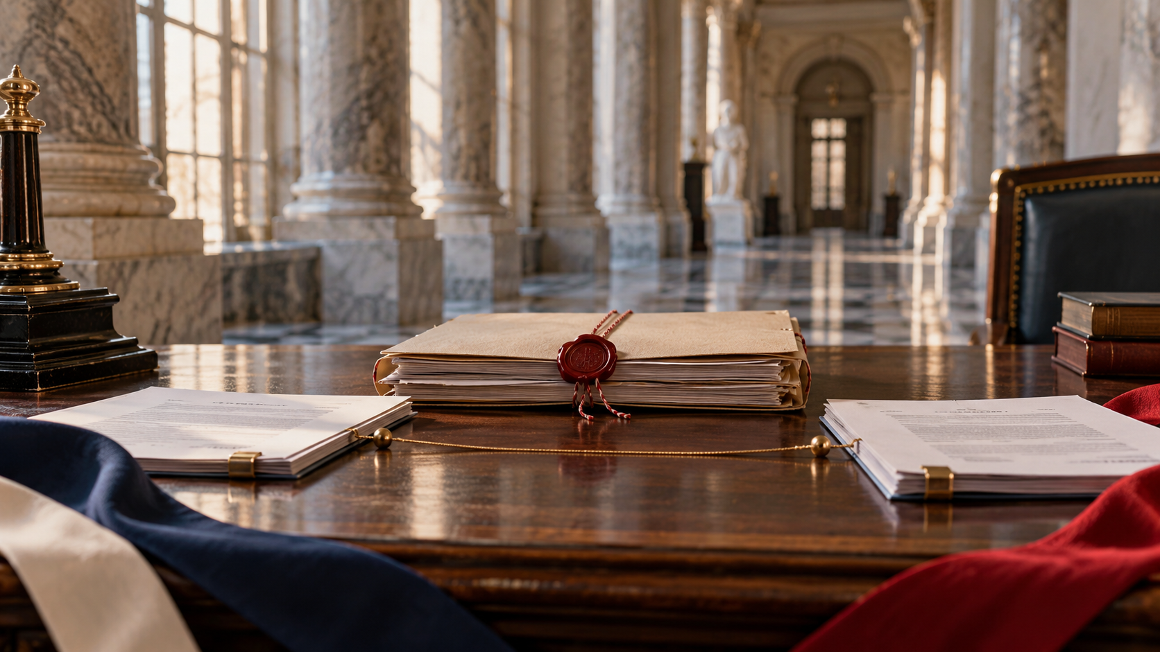 Illustration IA d’une coordination juridique entre pensions française et tunisienne