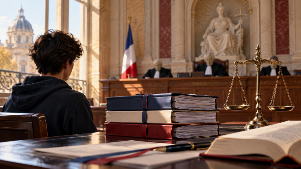Illustration juridique sur la détention provisoire des mineurs et le contrôle du juge