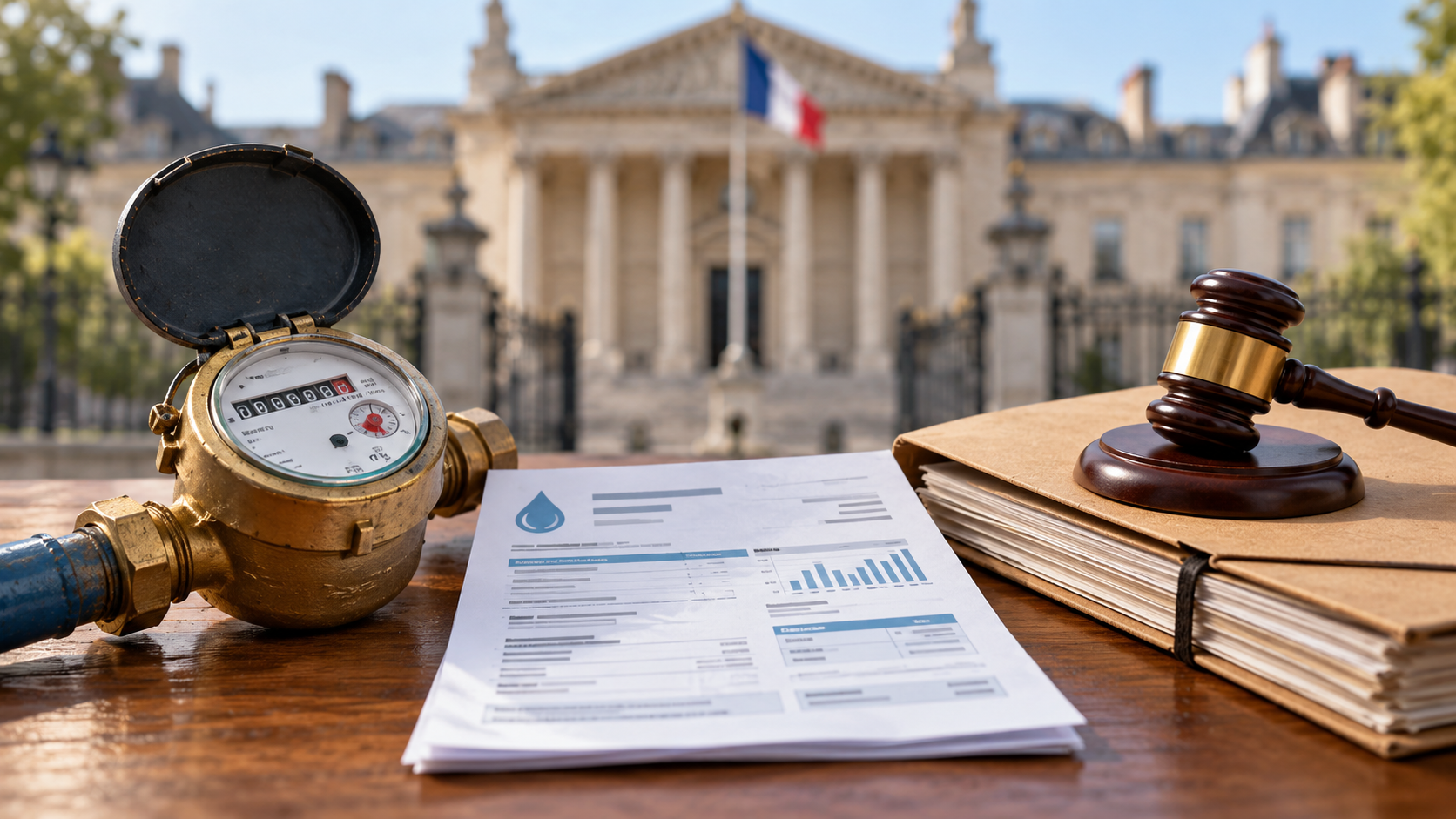 Facture d’eau et contentieux civil
