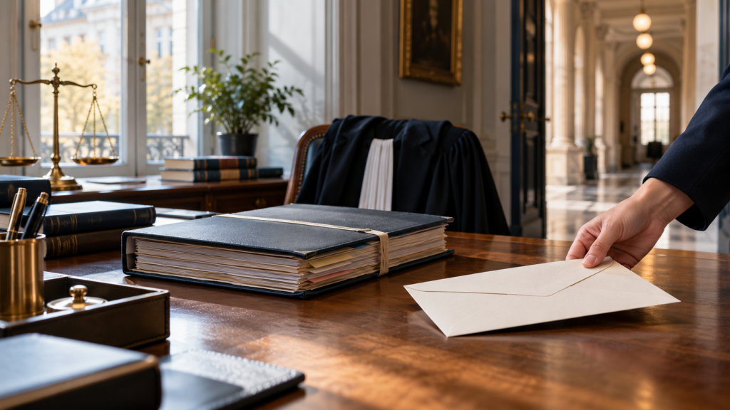 Classement sans suite, motivation du parquet et droits de la victime - visuel IA GENIE.LAW
