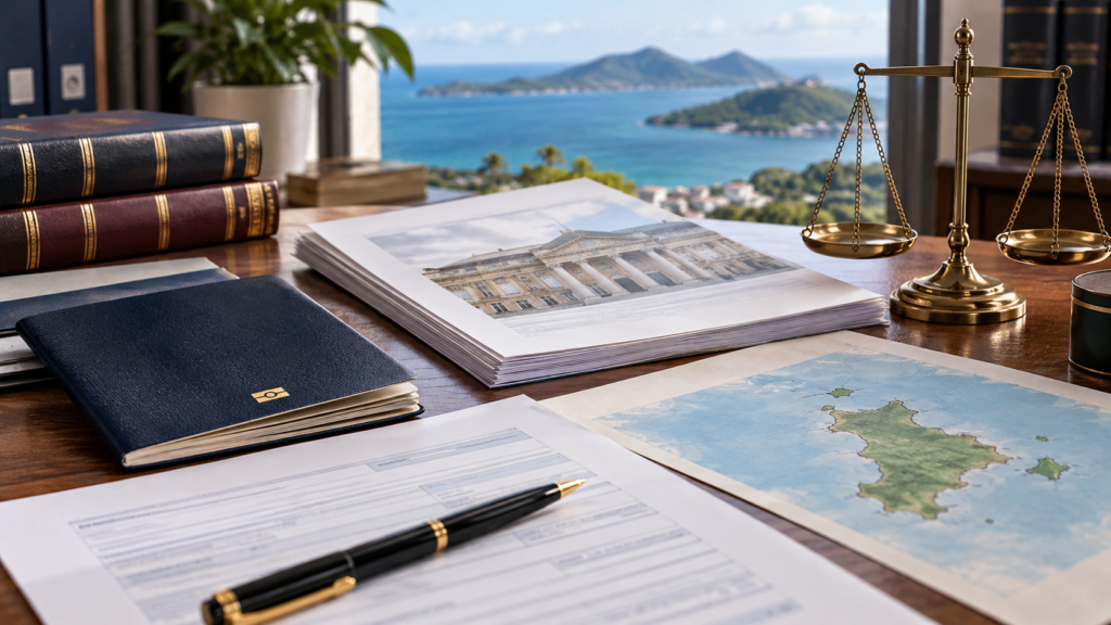 Visas de long séjour pour Mayotte, validité territoriale et droit des étrangers - visuel IA GENIE.LAW